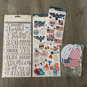 Pebbles land that I love scrapbooking set